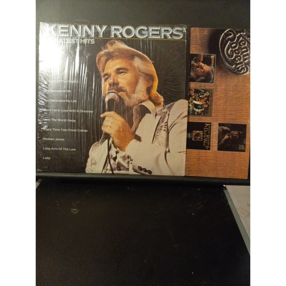 Kenny Rogers- Greatest Hits-Vinyl LP Records - Excellence Condition - Picture 1 of 5